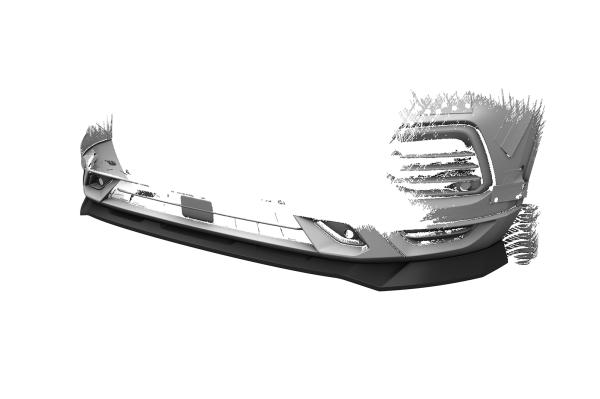 CSR Frontspoiler | Cup-Spoilerlippe mit ABE für Seat Ateca (Typ 5FP, KH7) FR CSL808-K Kupfer matt (keine Lackierung erforderlich)