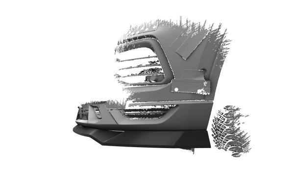CSR Frontspoiler | Cup-Spoilerlippe mit ABE für Seat Ateca (Typ 5FP, KH7) FR CSL808-C Carbon Look glänzend (keine Lackierung erforderlich)
