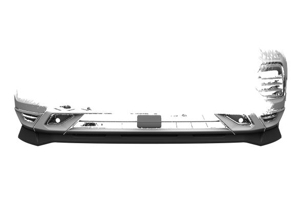 CSR Frontspoiler | Cup-Spoilerlippe mit ABE für Seat Ateca (Typ 5FP, KH7) FR CSL808-C Carbon Look glänzend (keine Lackierung erforderlich)
