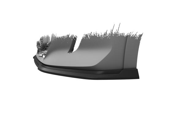 CSR Frontspoiler | Cup-Spoilerlippe mit ABE für Peugeot 208 II GT / GT-Line CSL811-L schwarz matt (Lackierung erforderlich)