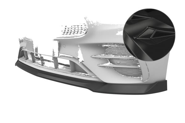 CSR Frontspoiler | Cup-Spoilerlippe mit ABE für Mercedes-Benz E-Klasse W213 / S213 CSL812-G Glossy schwarz Hochglanz (keine Lackierung erforderlich)