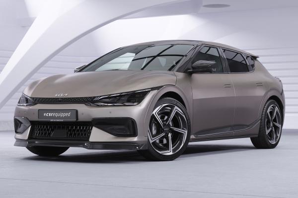 CSR Frontspoiler | Cup-Spoilerlippe mit ABE für Kia EV6 GT / GT-Line CSL814-K Kupfer matt (keine Lackierung erforderlich)
