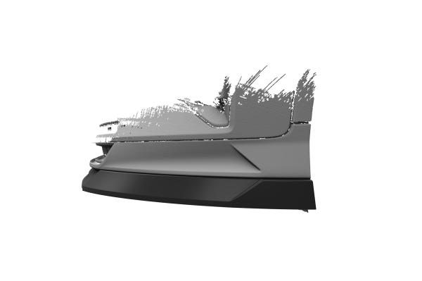 CSR Frontspoiler | Cup-Spoilerlippe mit ABE für Polestar 2 CSL822-L schwarz matt (Lackierung erforderlich)