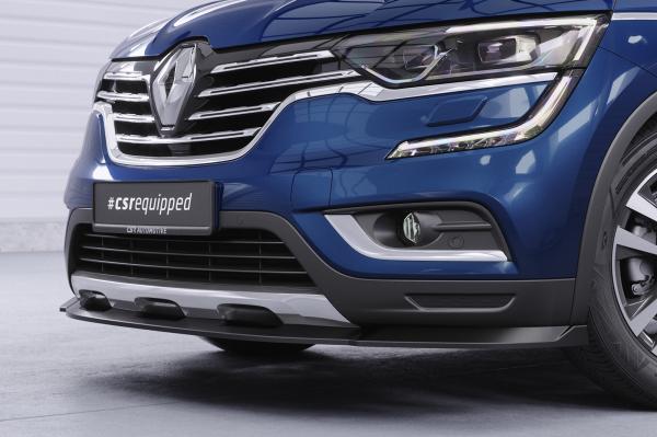 CSR Frontspoiler | Cup-Spoilerlippe mit ABE für Renault Koleos (2. Gen) CSL823-C Carbon Look Hochglanz (keine Lackierung erforderlich)