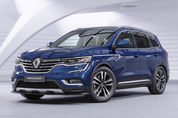 CSR Frontspoiler | Cup-Spoilerlippe mit ABE für Renault Koleos (2. Gen) CSL823-C Carbon Look Hochglanz (keine Lackierung erforderlich)