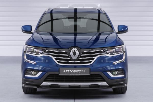 CSR Frontspoiler | Cup-Spoilerlippe mit ABE für Renault Koleos (2. Gen) CSL823-C Carbon Look Hochglanz (keine Lackierung erforderlich)