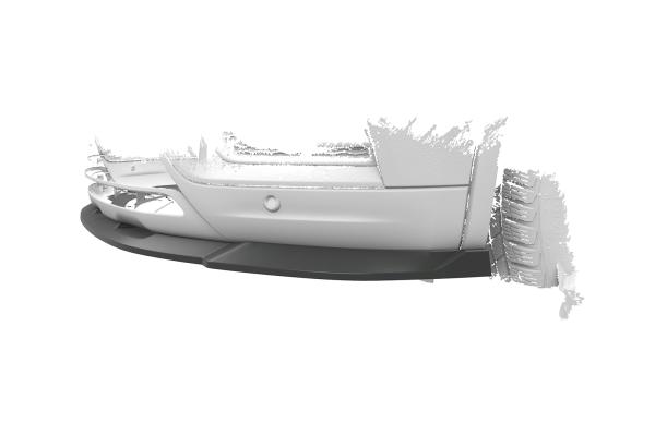 CSR Frontspoiler | Cup-Spoilerlippe mit ABE für Renault Koleos (2. Gen) CSL823-C Carbon Look Hochglanz (keine Lackierung erforderlich)