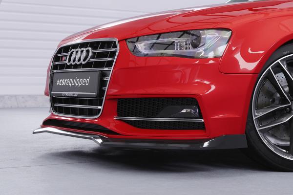 CSR Frontspoiler | Cup-Spoilerlippe mit ABE für Audi A4 / S4 B8 (Typ 8K) CSL825-K Kupfer matt (keine Lackierung erforderlich)