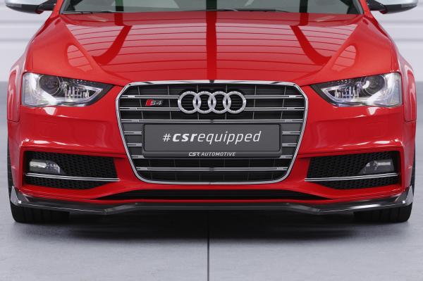 CSR Frontspoiler | Cup-Spoilerlippe mit ABE für Audi A4 / S4 B8 (Typ 8K) CSL825-K Kupfer matt (keine Lackierung erforderlich)