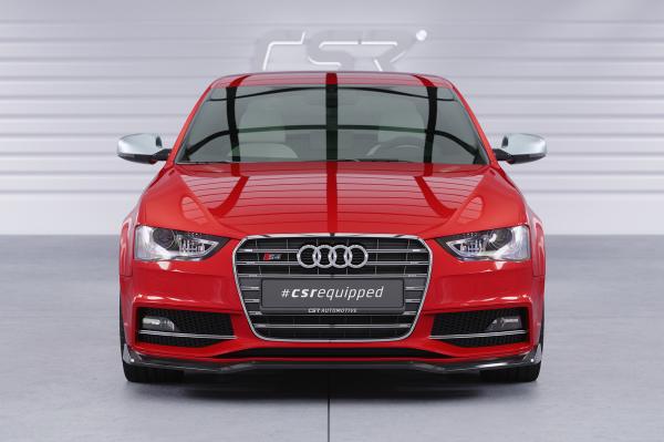 CSR Frontspoiler | Cup-Spoilerlippe mit ABE für Audi A4 / S4 B8 (Typ 8K) CSL825-K Kupfer matt (keine Lackierung erforderlich)