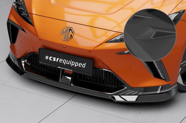 CSR Frontspoiler | Cup-Spoilerlippe mit ABE für MG Mulan / 4 CSL826-L schwarz matt (Lackierung erforderlich)