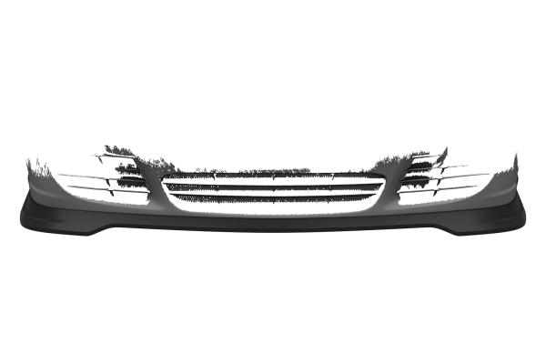 CSR Frontspoiler | Cup-Spoilerlippe mit ABE für Porsche 911/996 CSL831-M Carbon Look matt strukturiert (keine Lackierung erforderlich)