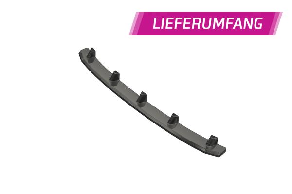 CSR Frontspoiler | Cup-Spoilerlippe mit ABE für Audi R8 (Typ 4S) CSL836-G Glossy schwarz Hochglanz (keine Lackierung erforderlich)