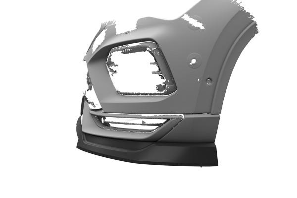 CSR Frontspoiler | Cup-Spoilerlippe mit ABE für Cupra Ateca (Typ 5FP, KH7) CSL842-G Glossy schwarz glänzend (keine Lackierung erforderlich)