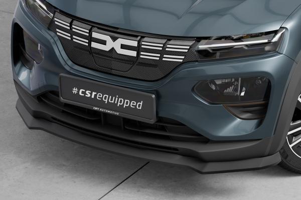 CSR Frontspoiler | Cup-Spoilerlippe mit ABE für Dacia Spring Electric CSL843-K Kupfer matt (keine Lackierung erforderlich)