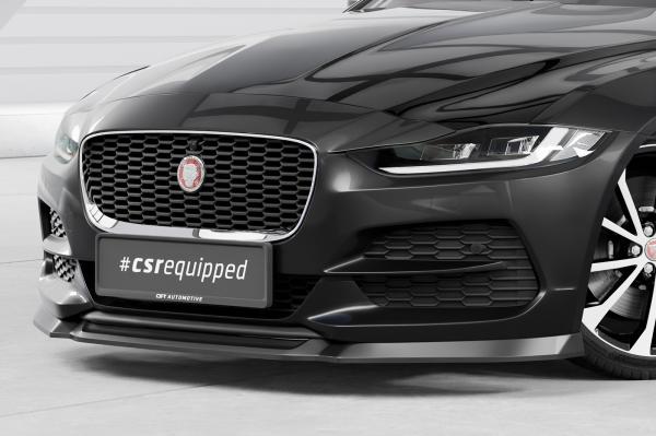 CSR Frontspoiler | Cup-Spoilerlippe mit ABE für Jaguar XE (X760) CSL845-G Glossy schwarz Hochglanz (keine Lackierung erforderlich)