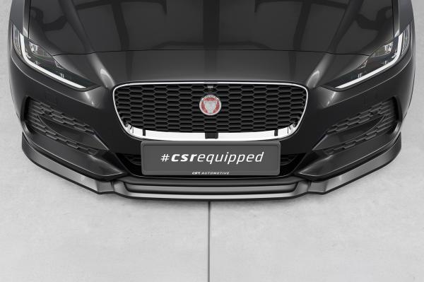 CSR Frontspoiler | Cup-Spoilerlippe mit ABE für Jaguar XE (X760) CSL845-G Glossy schwarz Hochglanz (keine Lackierung erforderlich)