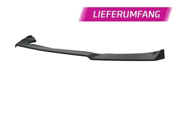 CSR Frontspoiler | Cup-Spoilerlippe mit ABE für Mercedes Benz A-Klasse W176 A45 AMG CSL846-S Strukturiert schwarz matt (keine Lackierung erforderlich)