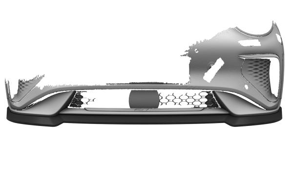 CSR Frontspoiler | Cup-Spoilerlippe mit ABE für GWM ORA Funky Cat / Haomao GT CSL848-C Carbon Look Hochglanz (keine Lackierung erforderlich)