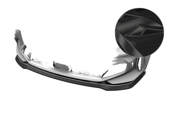 CSR Frontspoiler | Cup-Spoilerlippe mit ABE für Seat Arona FR CSL850-G Glossy schwarz Hochglanz (keine Lackierung erforderlich)