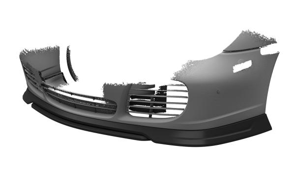 CSR Frontspoiler | Cup-Spoilerlippe mit ABE für Porsche 911/996 CSL852-K Kupfer matt (keine Lackierung erforderlich)
