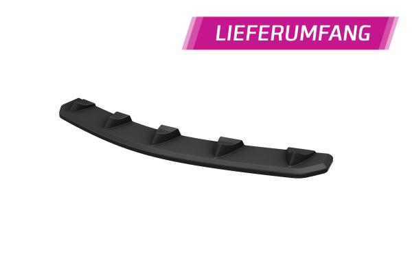 CSR Frontspoiler | Cup-Spoilerlippe mit ABE für Porsche 911/996 CSL852-C Carbon Look glänzend (keine Lackierung erforderlich)