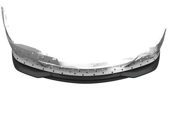 CSR Frontspoiler | Cup-Spoilerlippe mit ABE für BMW 6er E63 / E64 CSL856-L schwarz matt (Lackierung erforderlich)