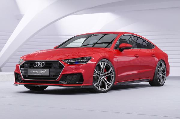 CSR Frontspoiler | Cup-Spoilerlippe mit ABE für Audi A7 / S7 C8 (Typ 4K/F2) CSL868-K Kupfer matt (keine Lackierung erforderlich)