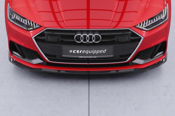 CSR Frontspoiler | Cup-Spoilerlippe mit ABE für Audi A7 / S7 C8 (Typ 4K/F2) CSL868-K Kupfer matt (keine Lackierung erforderlich)