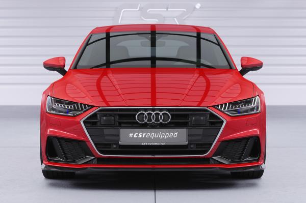CSR Frontspoiler | Cup-Spoilerlippe mit ABE für Audi A7 / S7 C8 (Typ 4K/F2) CSL868-K Kupfer matt (keine Lackierung erforderlich)