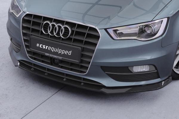 CSR Frontspoiler | Cup-Spoilerlippe mit ABE für Audi A3 8V CSL870-K Kupfer matt (keine Lackierung erforderlich)
