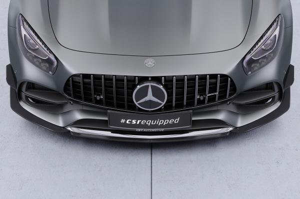 CSR Frontspoiler | Cup-Spoilerlippe mit ABE für Mercedes Benz AMG GT (190) CSL874-L Lackierung erforderlich (schwarz matt)
