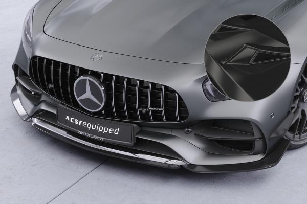 CSR Frontspoiler | Cup-Spoilerlippe mit ABE für Mercedes Benz AMG GT (190) CSL874-G Glossy schwarz glänzend (keine Lackierung erforderlich)