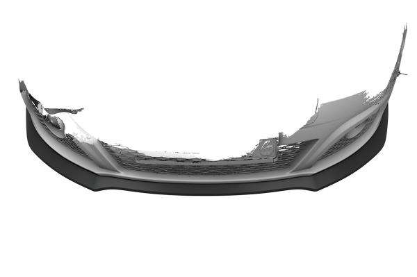 CSR Frontspoiler | Cup-Spoilerlippe mit ABE für Seat Leon 2 (Typ 1P) CSL876-L schwarz matt (Lackierung erforderlich)