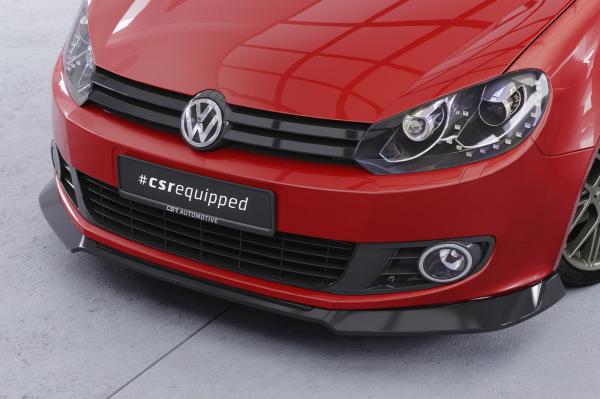 CSR Frontspoiler | Cup-Spoilerlippe mit ABE für VW Golf 6 (Typ 5K1) CSL877-K Kupfer matt (keine Lackierung erforderlich)