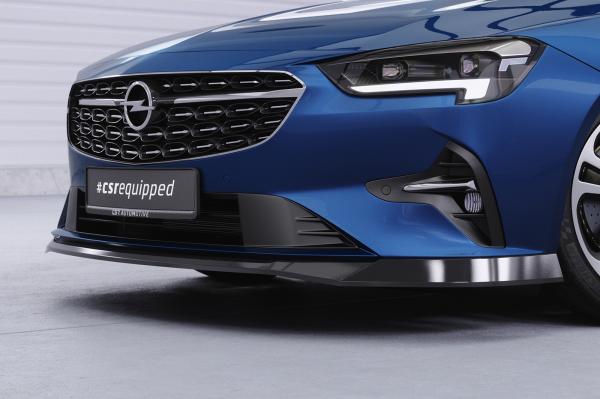 CSR Frontspoiler | Cup-Spoilerlippe mit ABE für Opel Insignia B CSL882-L schwarz matt (Lackierung erforderlich)