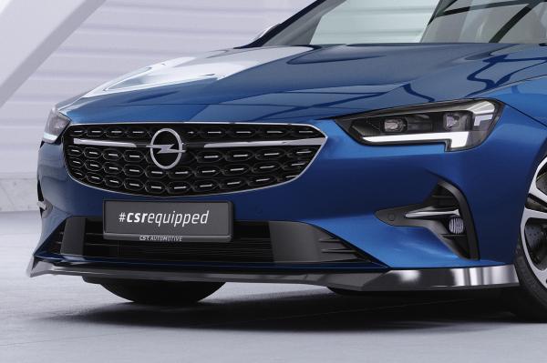CSR Frontspoiler | Cup-Spoilerlippe mit ABE für Opel Insignia B CSL882-L schwarz matt (Lackierung erforderlich)