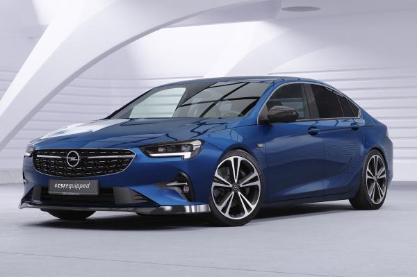 CSR Frontspoiler | Cup-Spoilerlippe mit ABE für Opel Insignia B CSL882-L schwarz matt (Lackierung erforderlich)