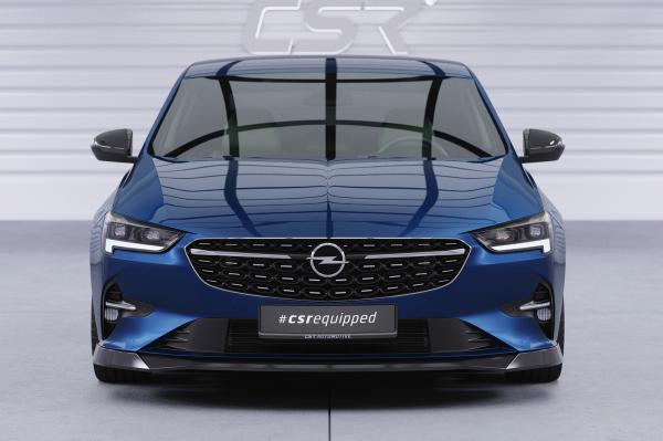 CSR Frontspoiler | Cup-Spoilerlippe mit ABE für Opel Insignia B CSL882-L schwarz matt (Lackierung erforderlich)
