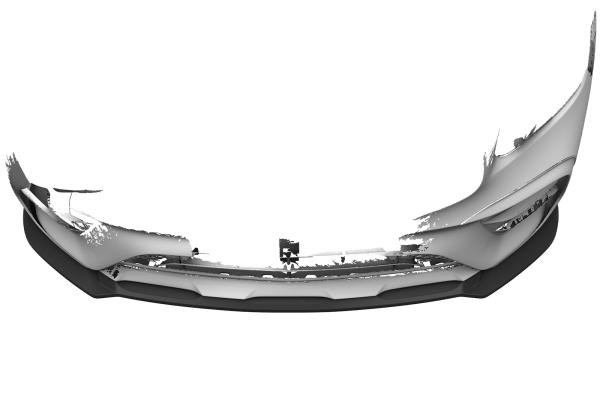 CSR Frontspoiler | Cup-Spoilerlippe mit ABE für Mercedes Benz GLB X247 CSL884-G Glossy schwarz Hochglanz (keine Lackierung erforderlich)