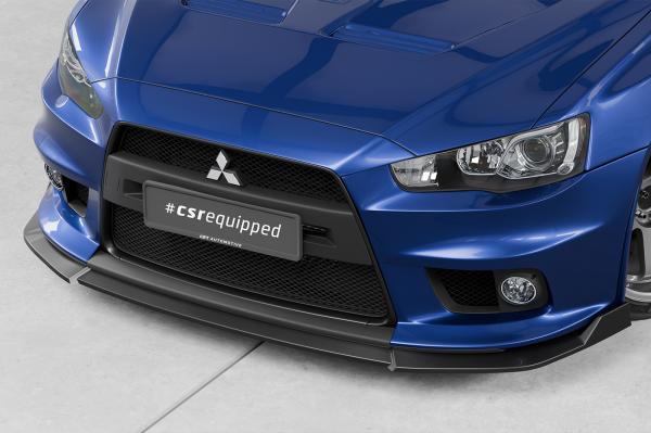 CSR Frontspoiler | Cup-Spoilerlippe mit ABE für Mitsubishi Lancer Evolution X CSL887-K Kupfer matt (keine Lackierung erforderlich)