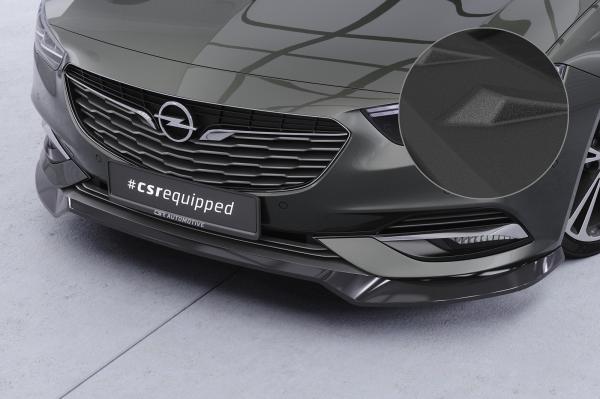 CSR Frontspoiler | Cup-Spoilerlippe mit ABE für Opel Insignia B CSL889-S schwarz matt strukturiert (keine Lackierung erforderlich)