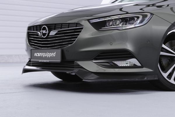 CSR Frontspoiler | Cup-Spoilerlippe mit ABE für Opel Insignia B CSL889-L schwarz matt (Lackierung erforderlich)
