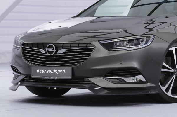 CSR Frontspoiler | Cup-Spoilerlippe mit ABE für Opel Insignia B CSL889-L schwarz matt (Lackierung erforderlich)