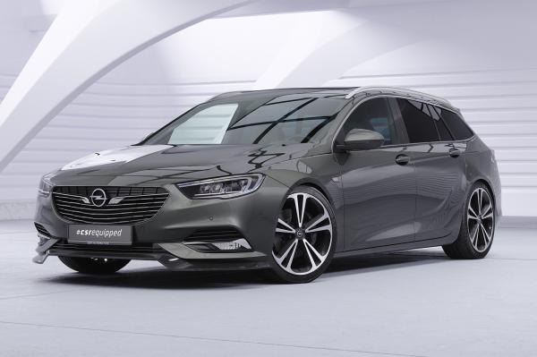 CSR Frontspoiler | Cup-Spoilerlippe mit ABE für Opel Insignia B CSL889-L schwarz matt (Lackierung erforderlich)