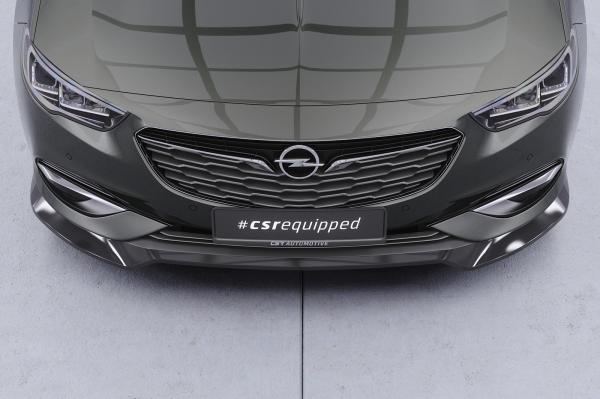 CSR Frontspoiler | Cup-Spoilerlippe mit ABE für Opel Insignia B CSL889-L schwarz matt (Lackierung erforderlich)