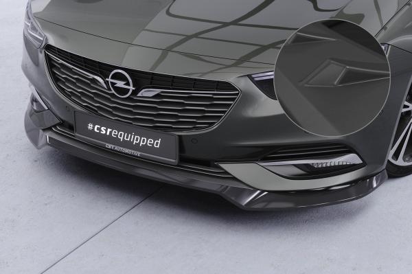 CSR Frontspoiler | Cup-Spoilerlippe mit ABE für Opel Insignia B CSL889-L schwarz matt (Lackierung erforderlich)