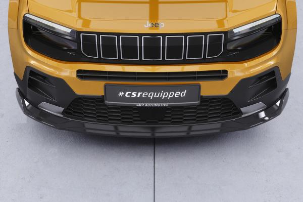 CSR Frontspoiler | Cup-Spoilerlippe mit ABE für Jeep Avenger CSL895-K Kupfer matt (keine Lackierung erforderlich)