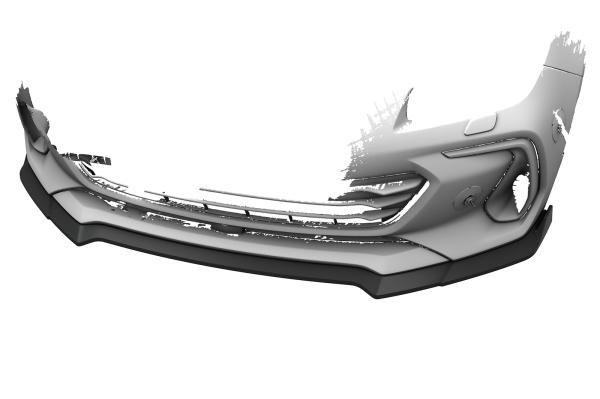 CSR Frontspoiler | Cup-Spoilerlippe mit ABE für Subaru BRZ 2 CSL900-G Glossy schwarz glänzend (keine Lackierung erforderlich)