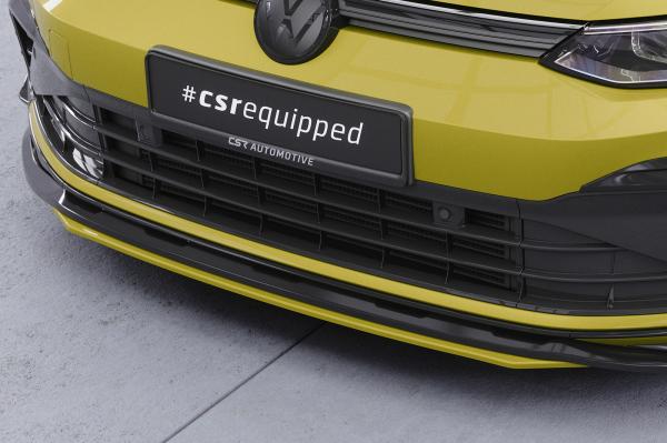 CSR Frontspoiler | Cup-Spoilerlippe mit ABE für VW Golf 8 CSL903-K Kupfer matt (keine Lackierung erforderlich)
